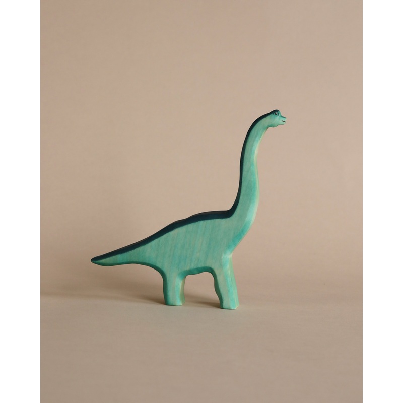 Handmade Holzwald Brachiosaurus - Blue