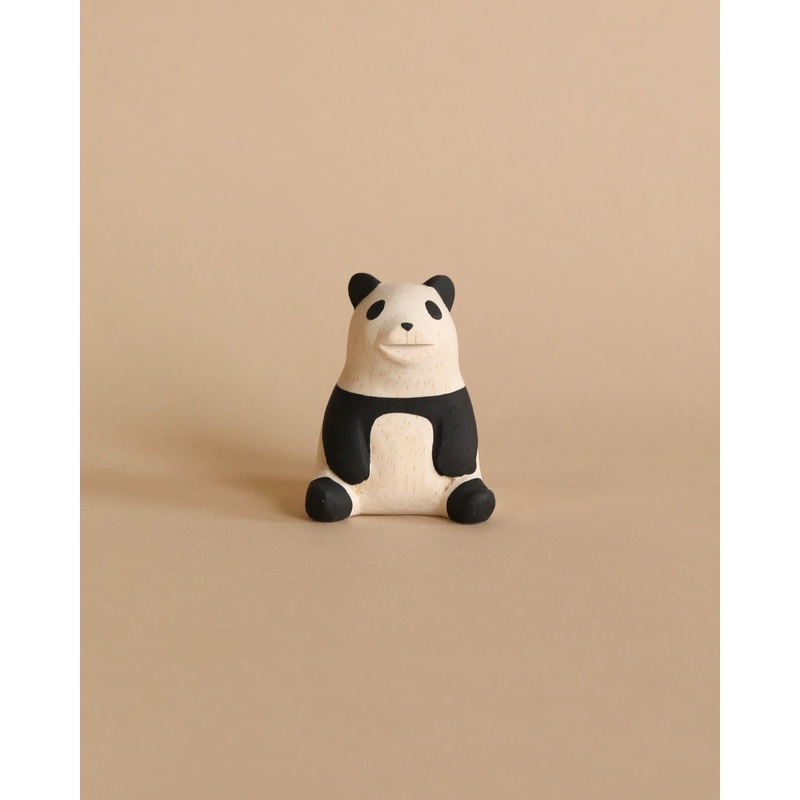 Handmade Tiny Wooden Panda