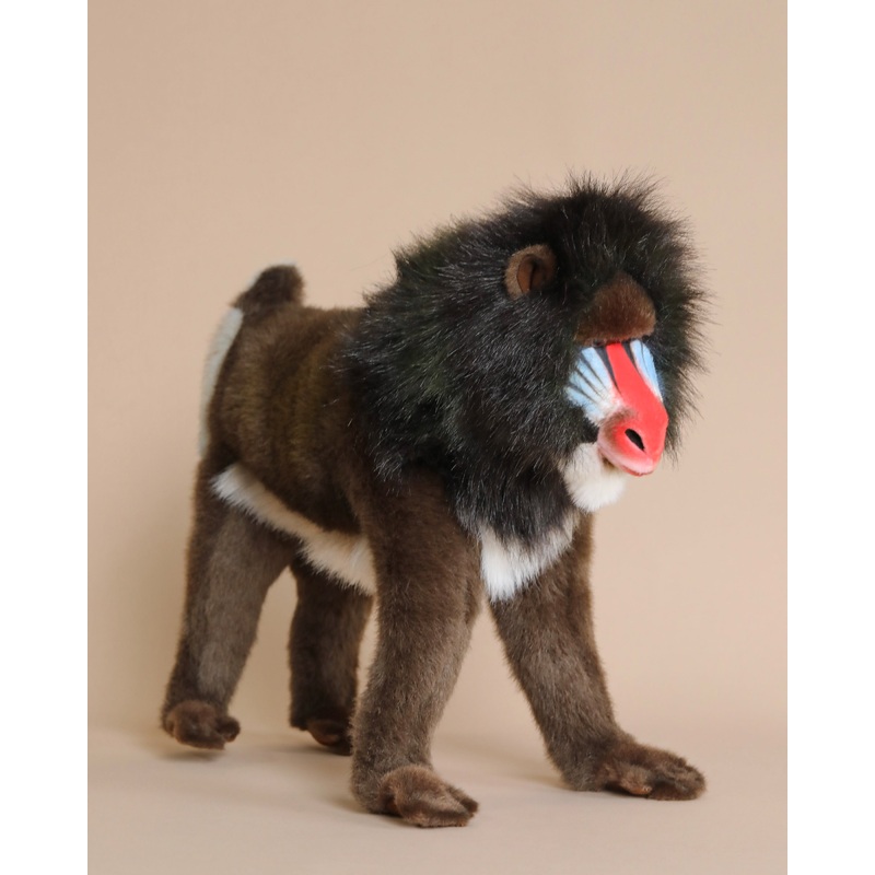 Hansa Mandrill Monkey Stuffed Animal