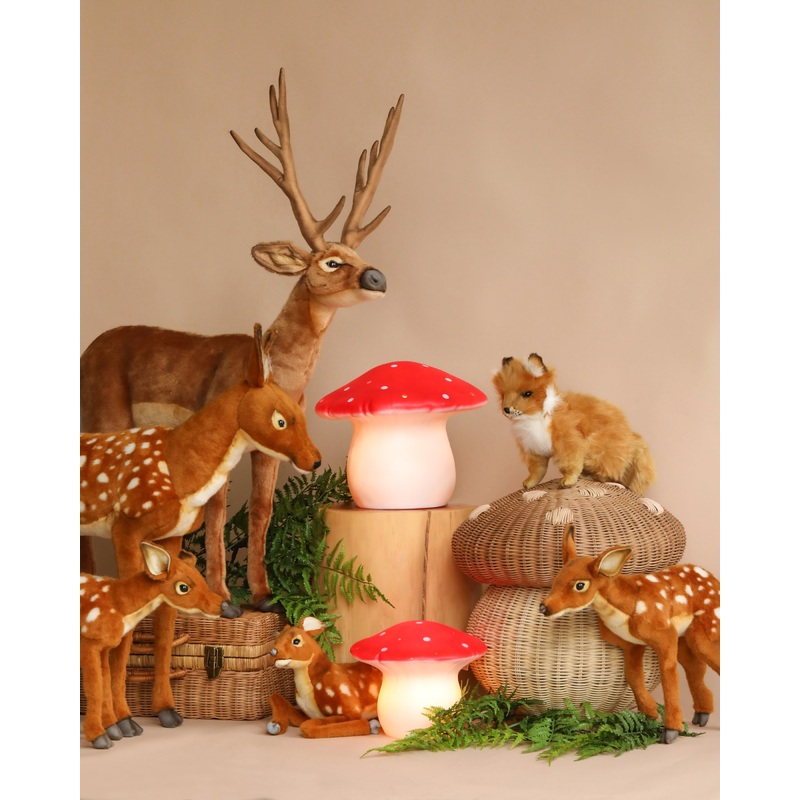 Red Mushroom Lamp