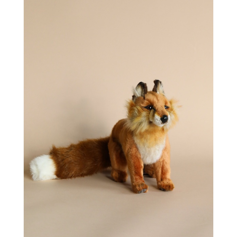 Sitting Red Fox Stuffed Animal