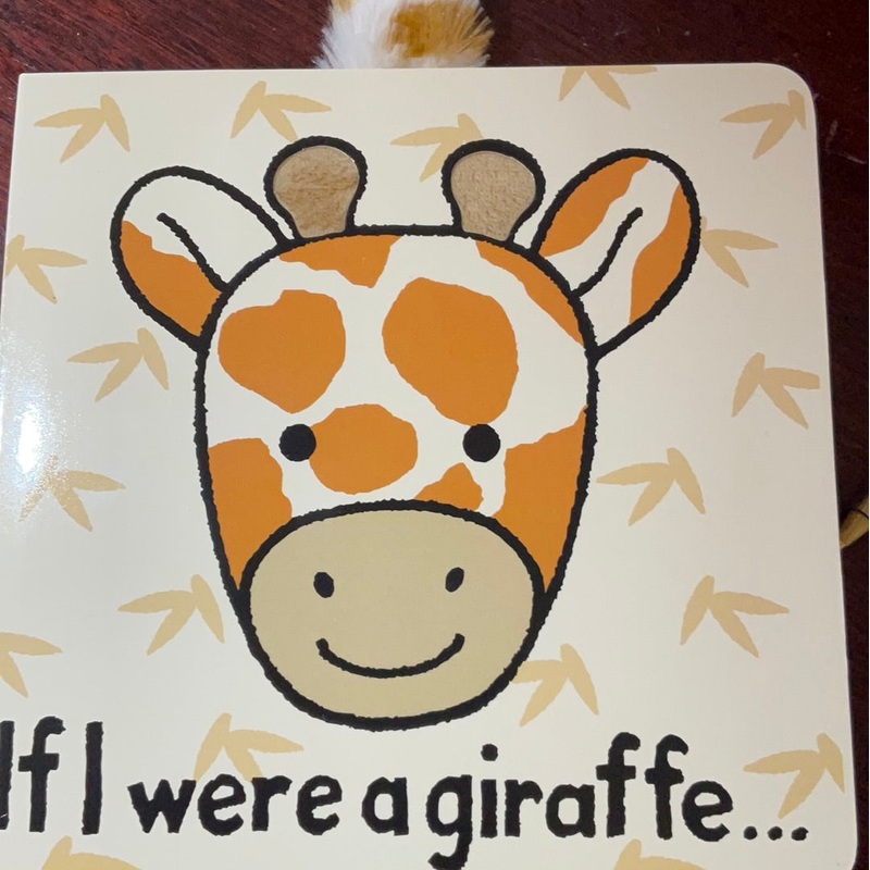 Jellycat If I were a giraffe book