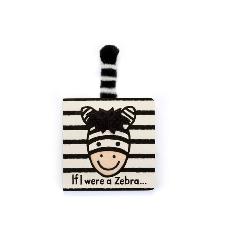 Jellycat If I were a Zebra Book