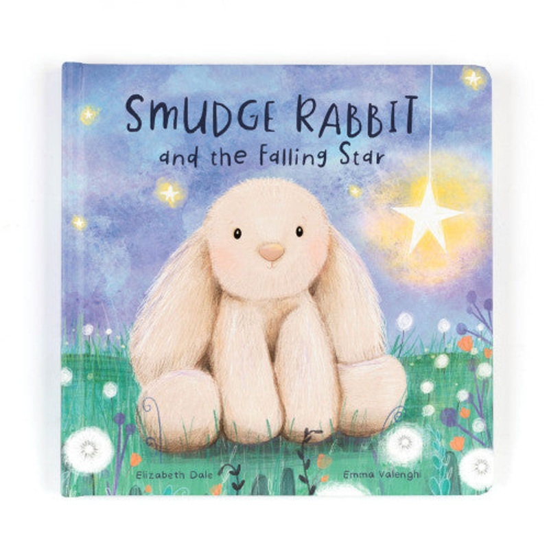 Jellycat Smudge Rabbit Book