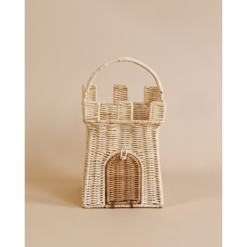 Olli Ella | Rattan Castle Bag (ships in approximately one week)