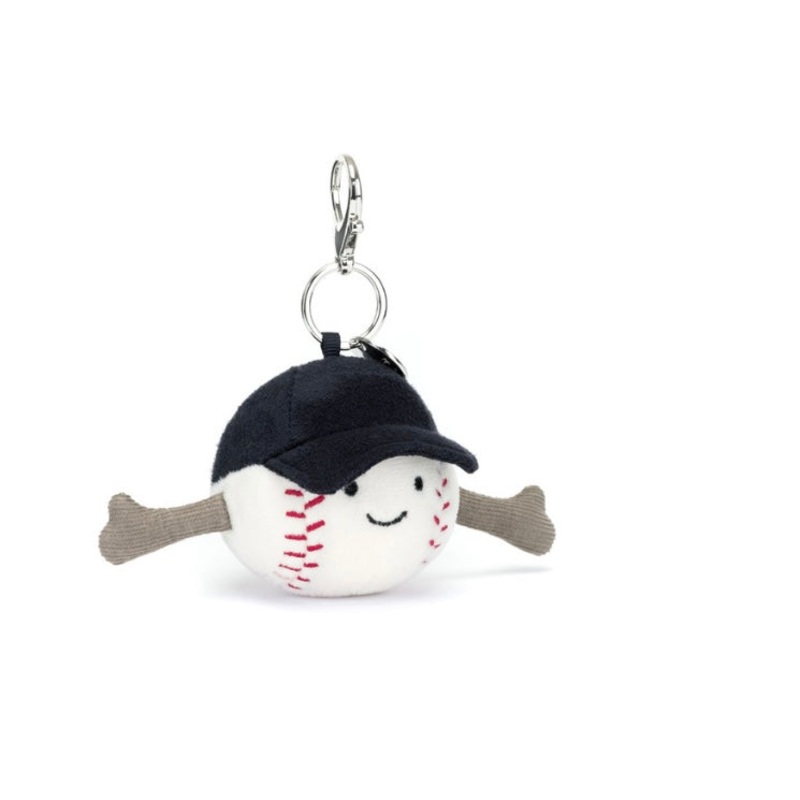 Jellycat Baseball Bag Charm