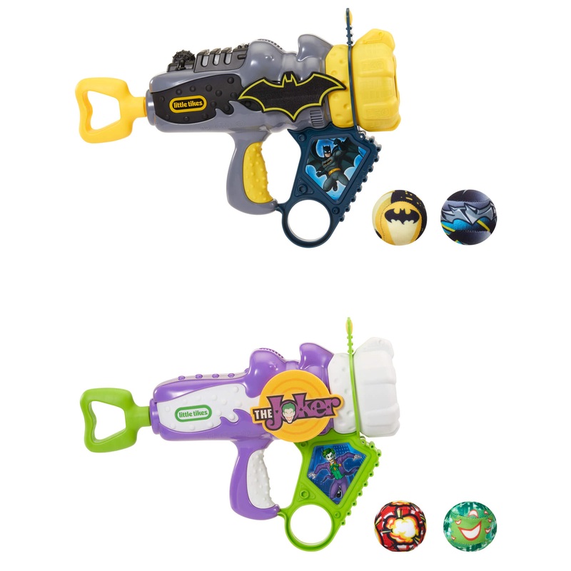 Batman & The Joker  Boom Blaster 2-Pack  DC Superhero Launchers for Kids