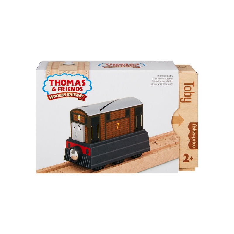 Fisher Price Thomas and Friends Wooden Railway Toby Engine