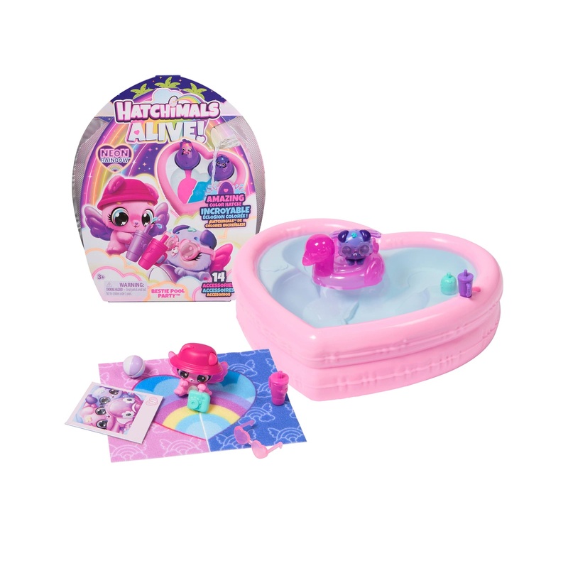 Hatchimals Alive Bestie Pool Party