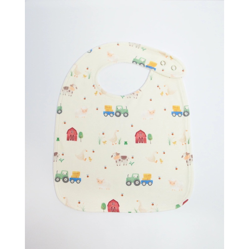Little Stuff Farm Friends Jersey Bibs Set Of 2