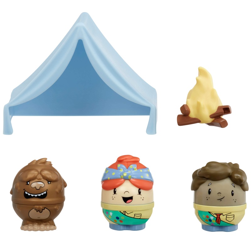 Toddle Tots Big Camping Trip  Imaginative Playset with Tent, Campfire & Characters