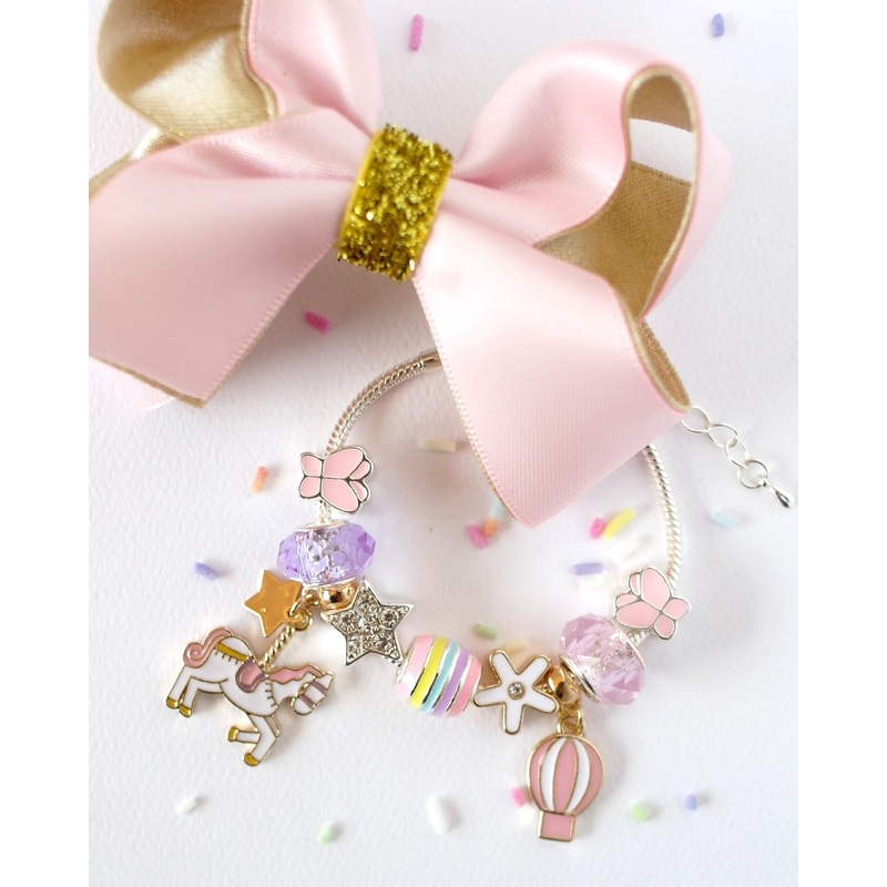 Lauren Hinkley Unicorn Carousel Bracelet Boxed