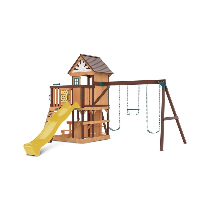 Lifespan Kids Coventry Play Centre Set with 2.2m Yellow Slide