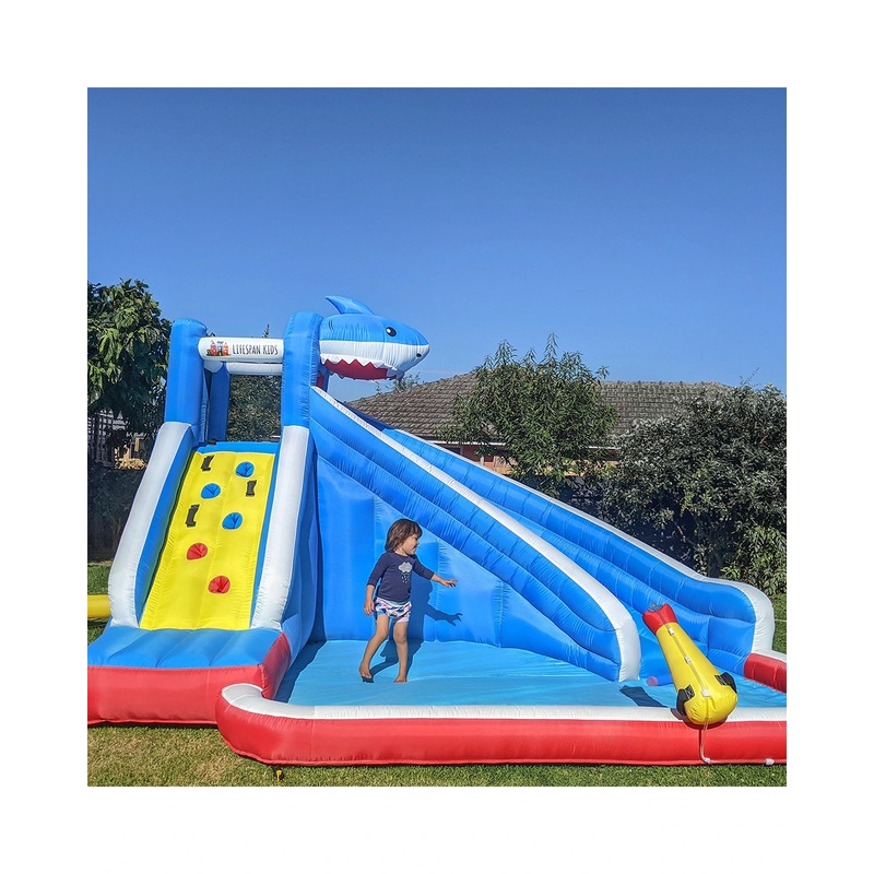 Lifespan Kids Sharky Slide and Splash Inflatable
