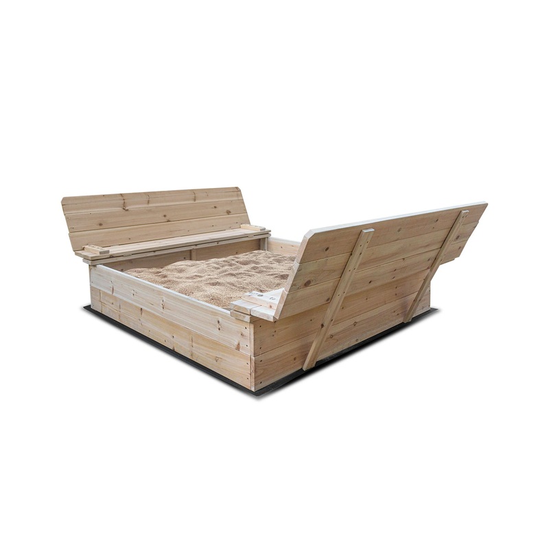 Lifespan Kids Strongbox XL Square Sandpit