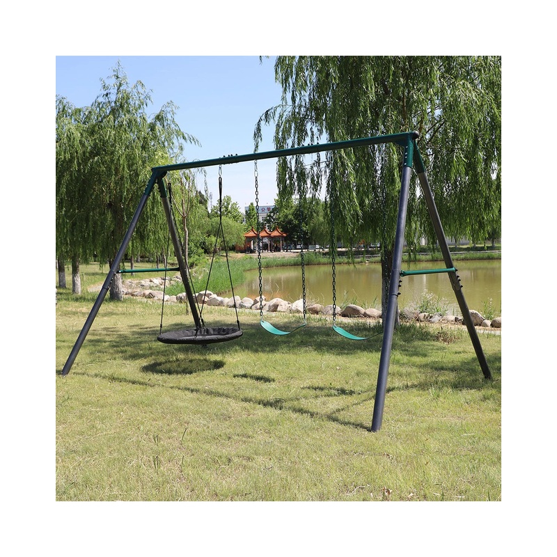 Lifespan Kids Titan Commercial Steel Swing Set