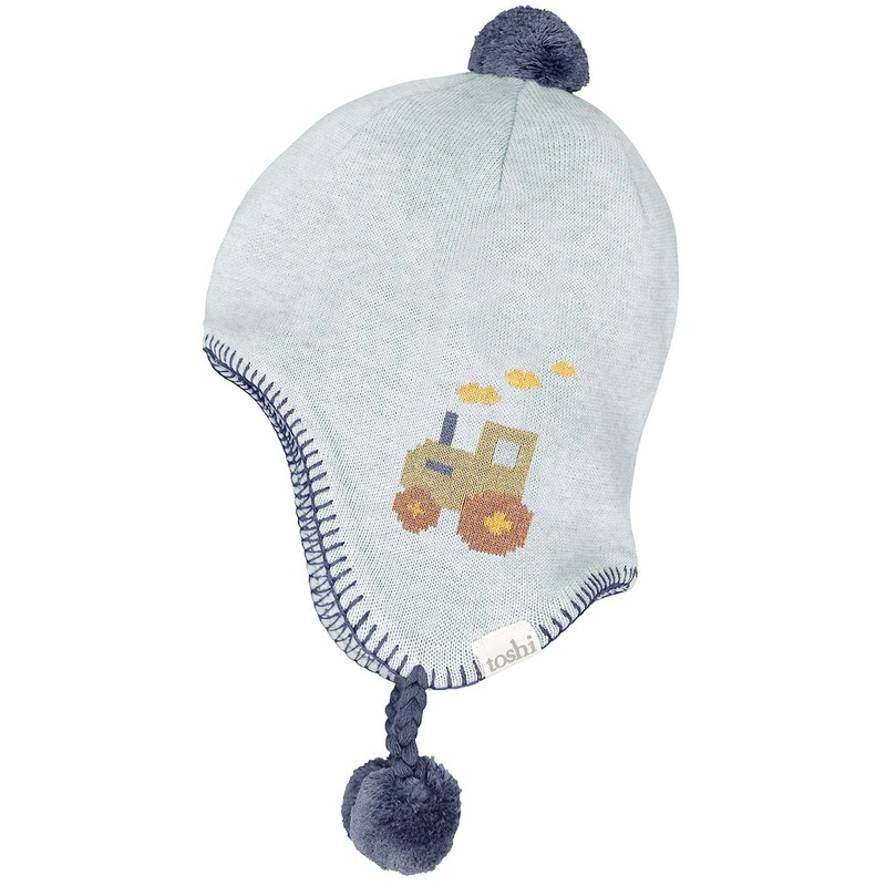 Toshi Organic Earmuff Storytime Mr Tractor