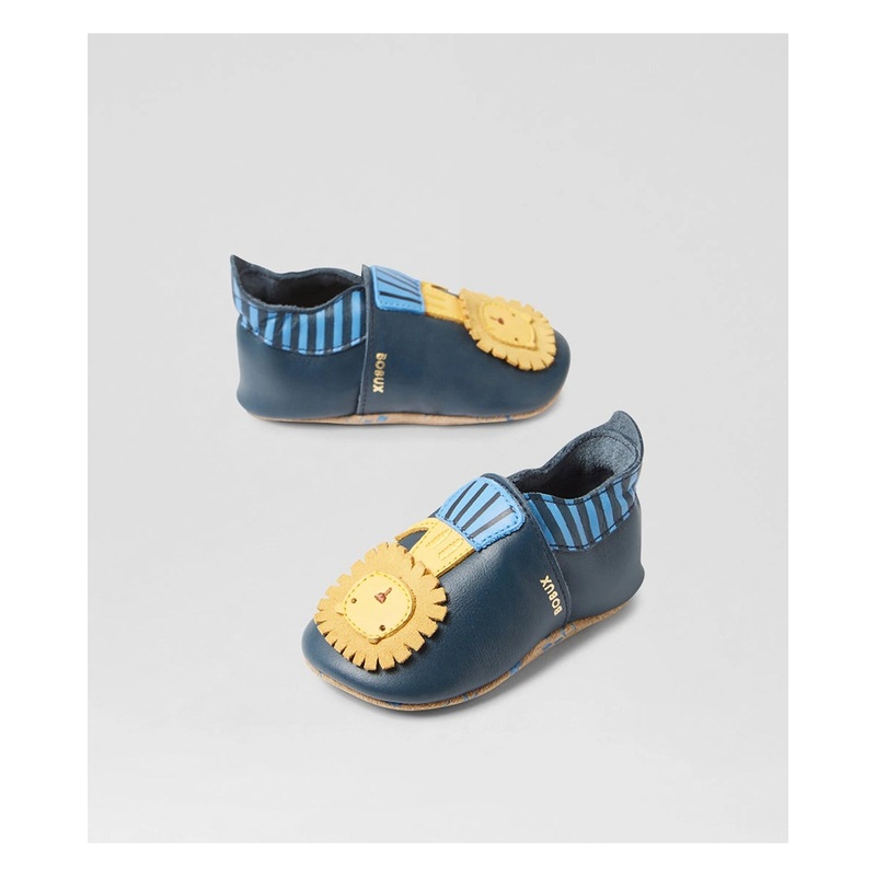 Bobux Lionello Navy Leather
