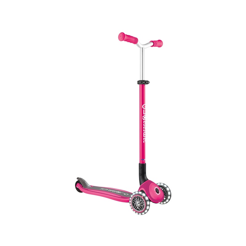 Globber Master with Lights Pink