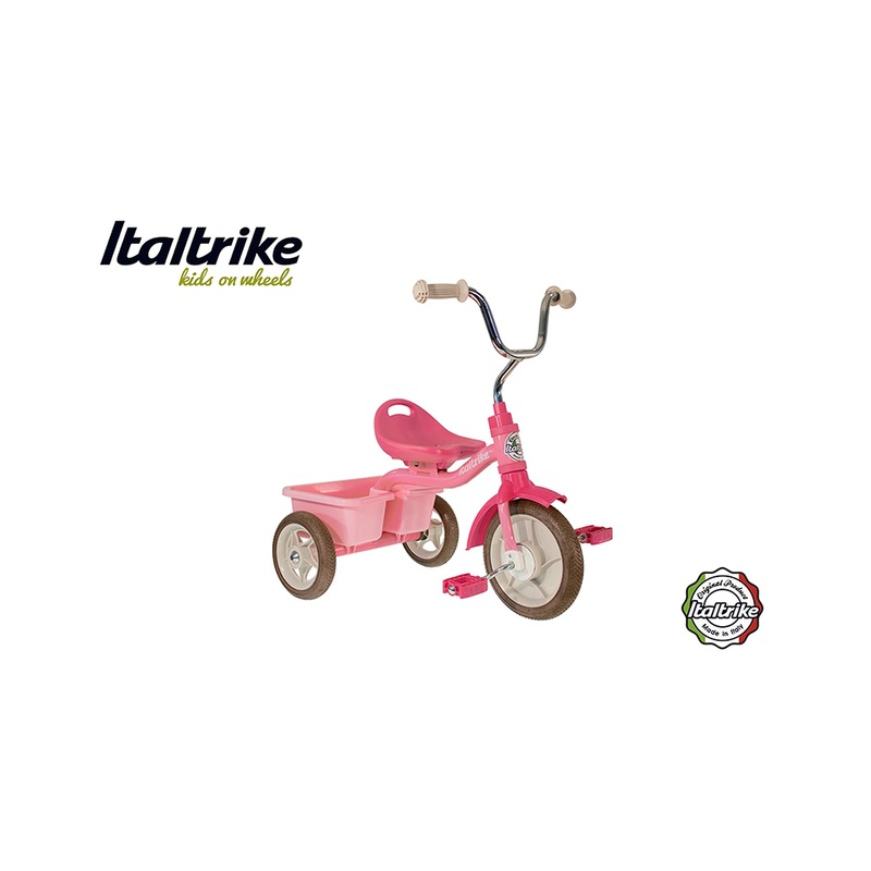 Italtrike 10" Transporter Trike Rose Garden Pink