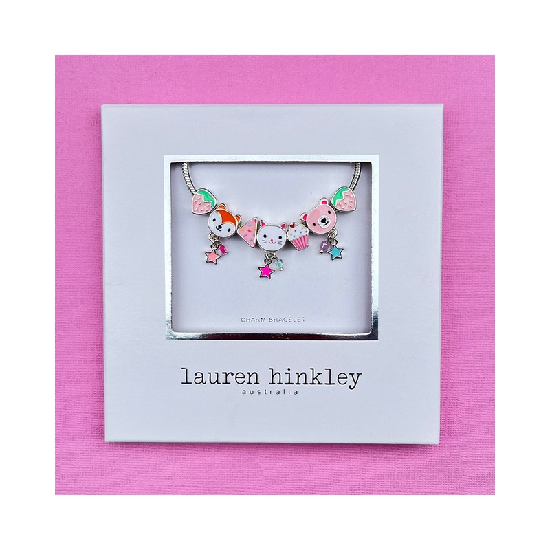 Lauren Hinkley Forest Friends Tea Party Charm Bracelet