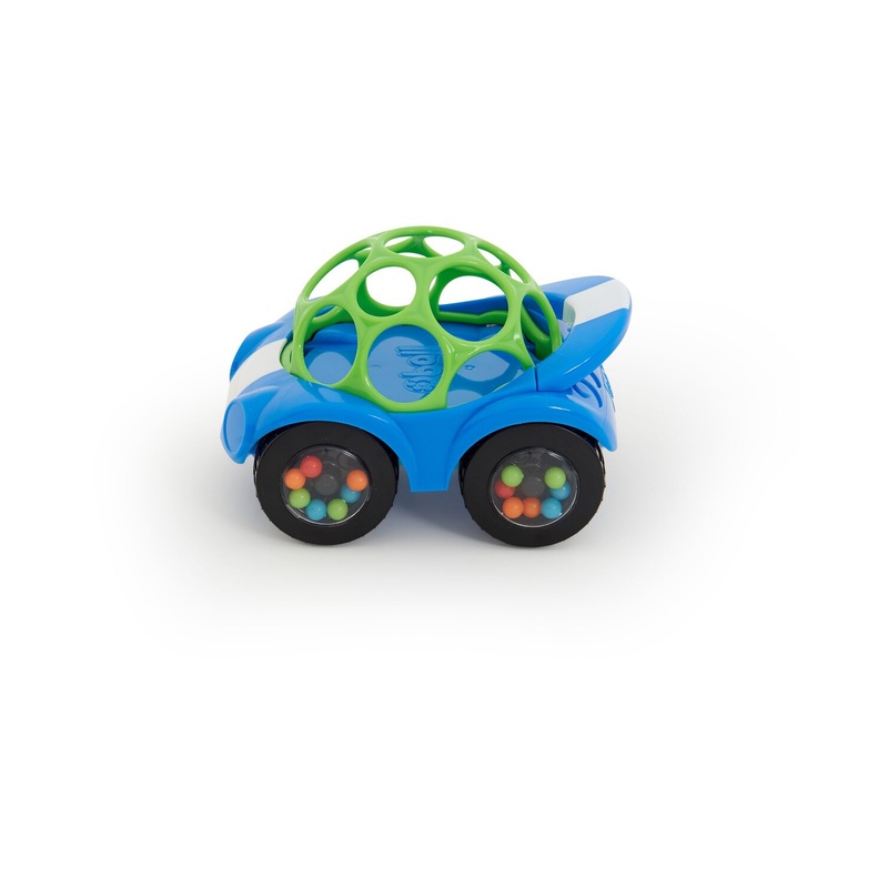 Oball Rattle Roll Blue Sports Car Toy