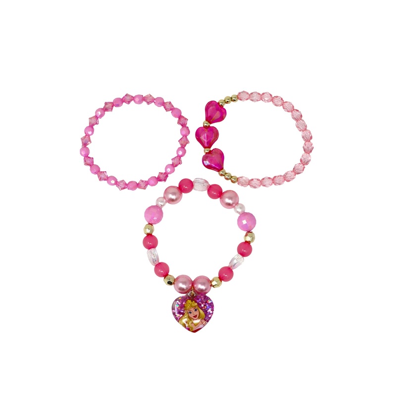Pink Poppy Disney Princess Aurora Bracelet Set