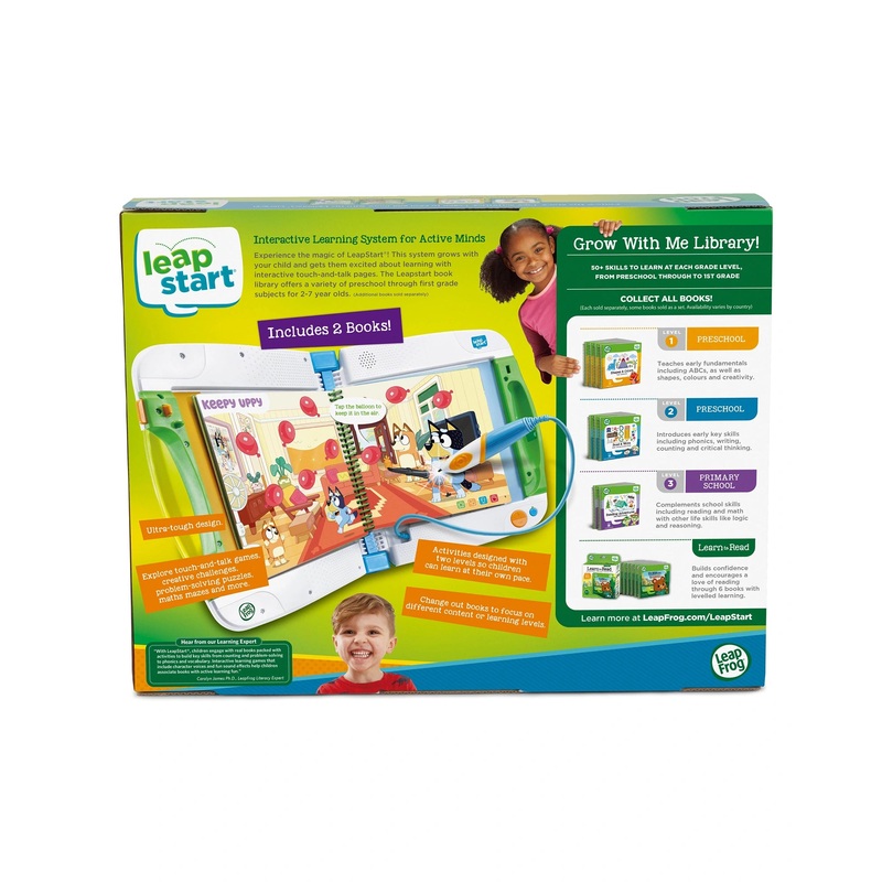 Vtech Bluey LeapStart Bundle Green