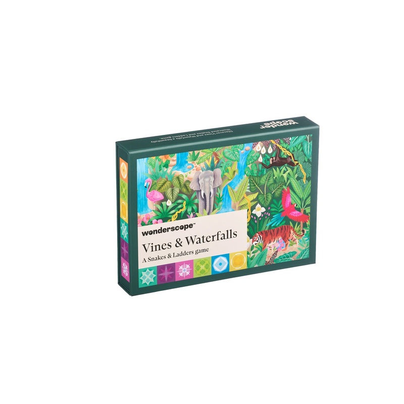 Bex Parkin - Vines & Waterfalls. A Snakes & Ladders Game.
