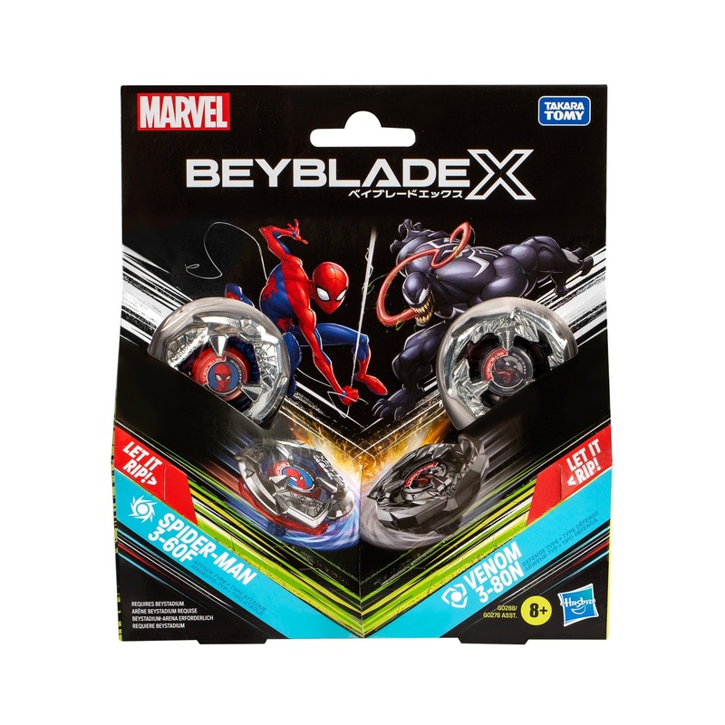 Beyblade X Marvel Collab Multipack - Assorted