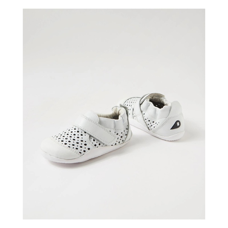 Bobux Go White Leather