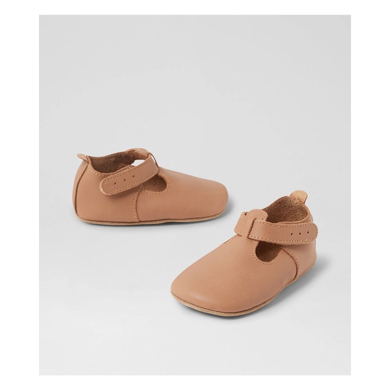 Bobux Jack and Jill Caramel Leather