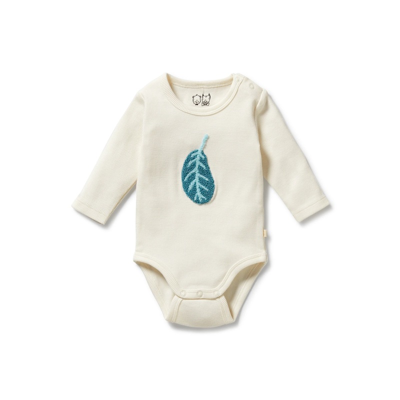 Bug Brigade Organic Rib Long Sleeved Bodysuit