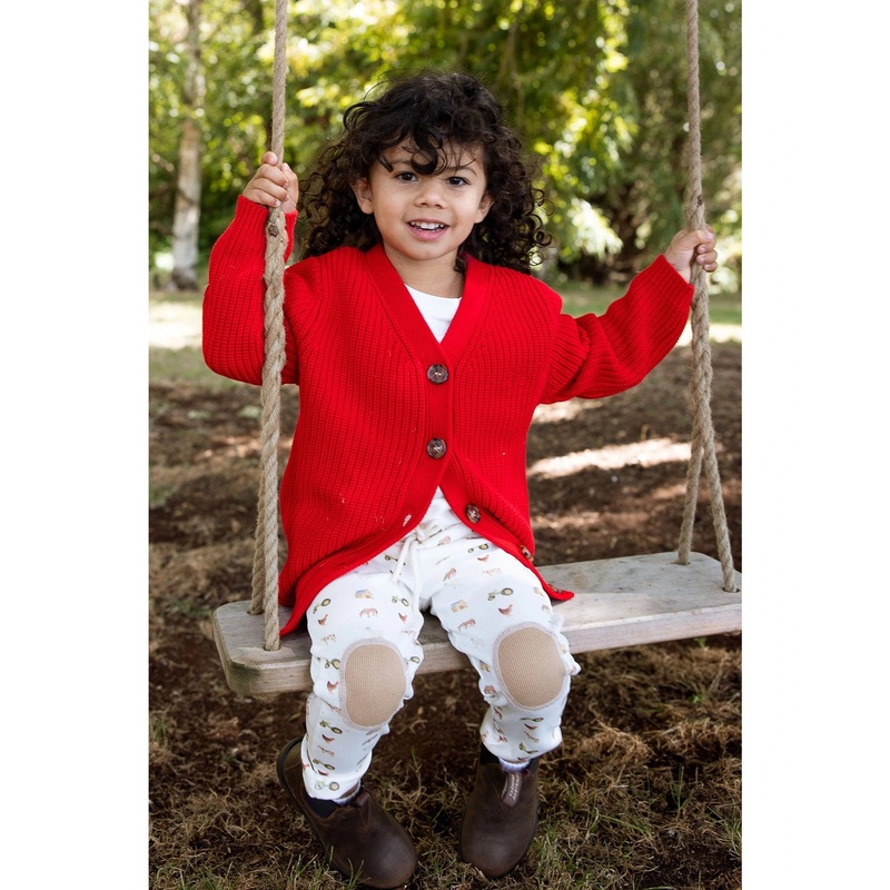 Homegrown Rib Knee Patch Legging Farm