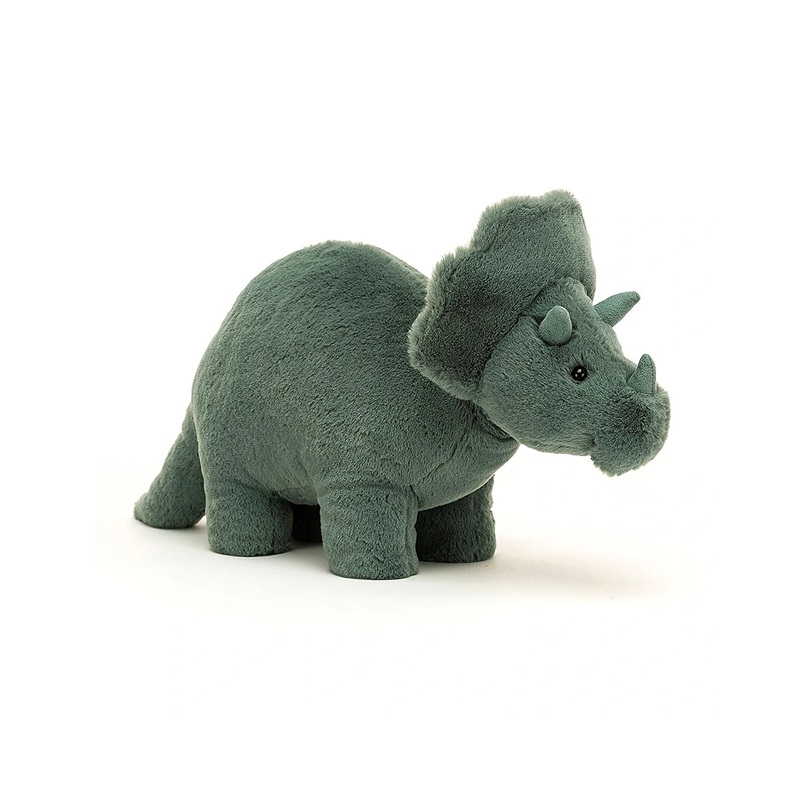 Jellycat Fossilly Triceratops Medium