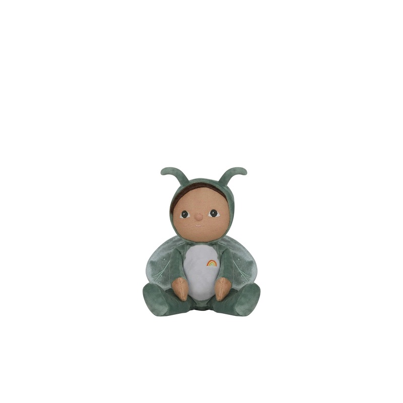 Olli Ella Dinky Dinkum Dolls - Gideon Grasshopper - Green