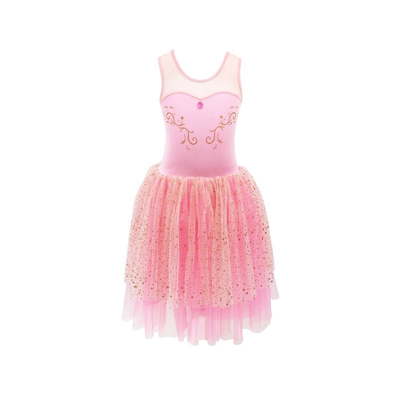 Pink Poppy Dress Size 3-4 Pirouette Princess