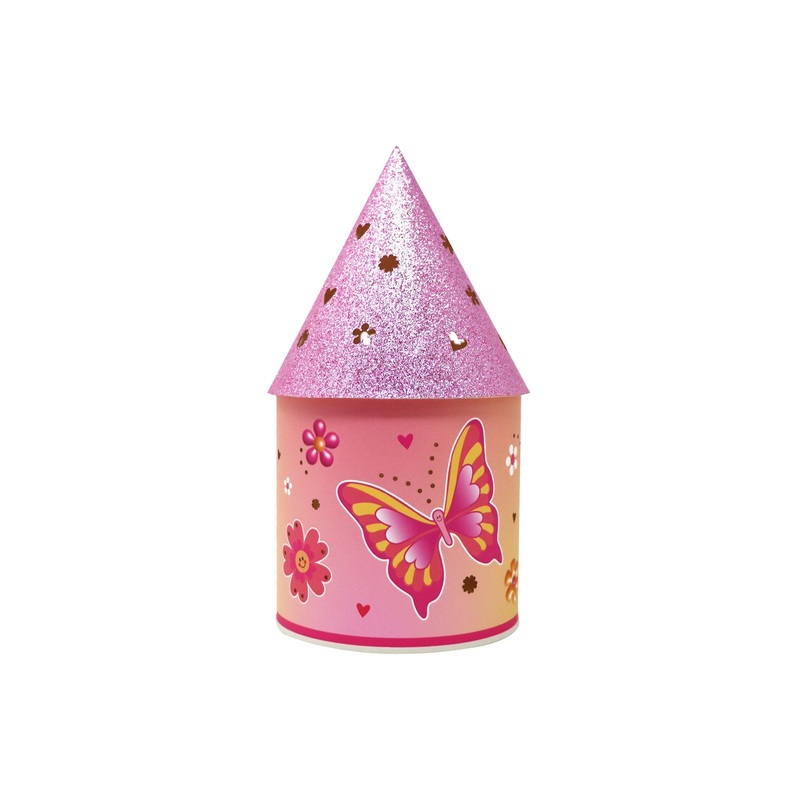 Vibrant Vacation Colour Changing Butterfly Lantern