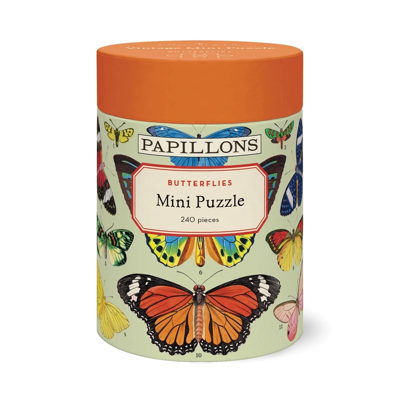 Cavallini Puzzle Mini 240PC Butterflies