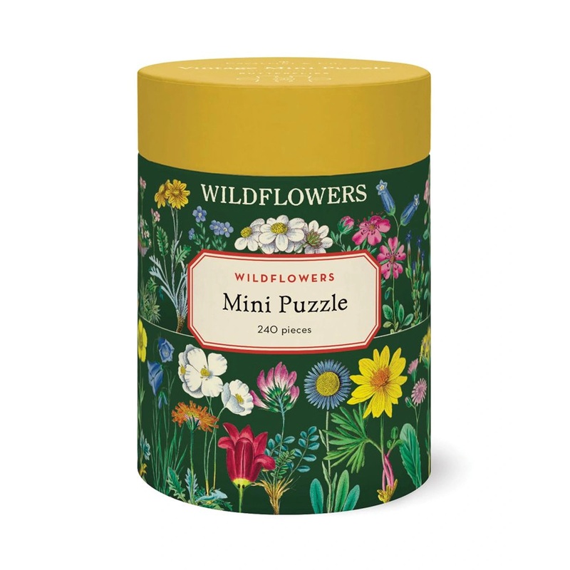 Cavallini Puzzle Mini 240PC Wildflowers