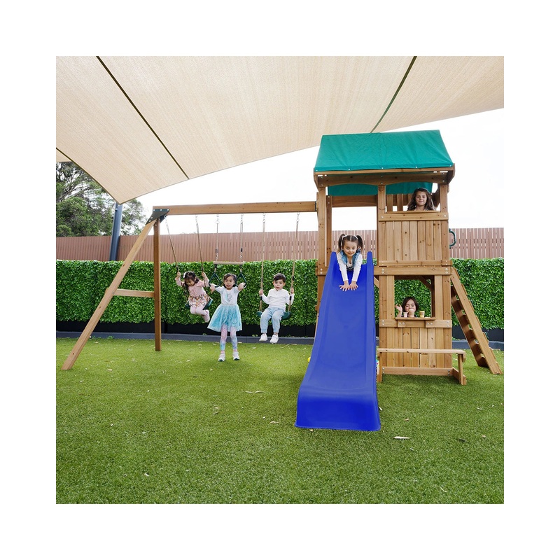Lifespan Kids Carindale Play Centre Set with 2.2m Blue Slide