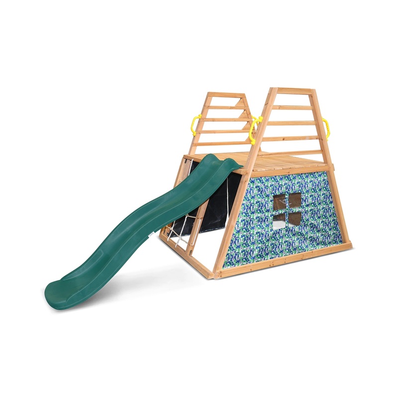 Lifespan Kids Cooper Climbing Frame with 1.8m Green Slide