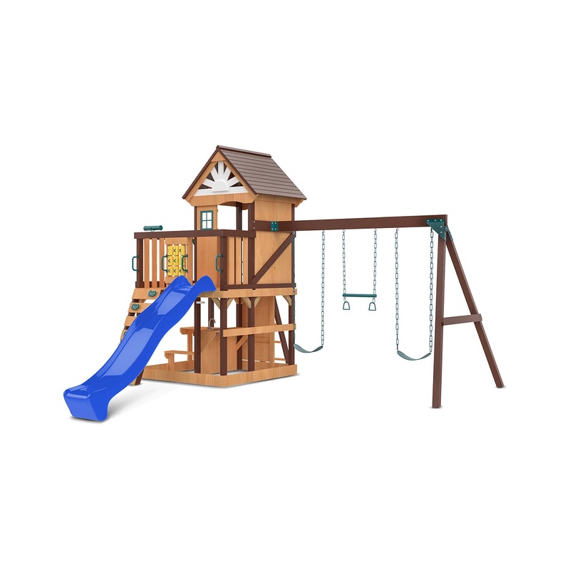 Lifespan Kids Coventry Play Centre Set with 2.2m Blue Slide