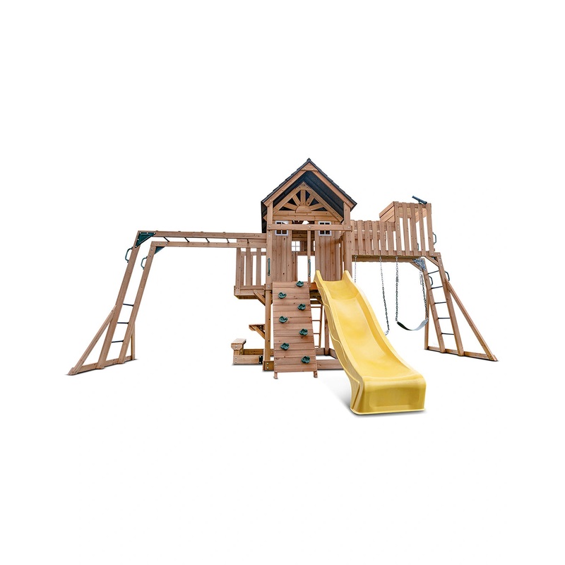 Lifespan Kids Kensington Play Centre Set with 2.2m Yellow Slide