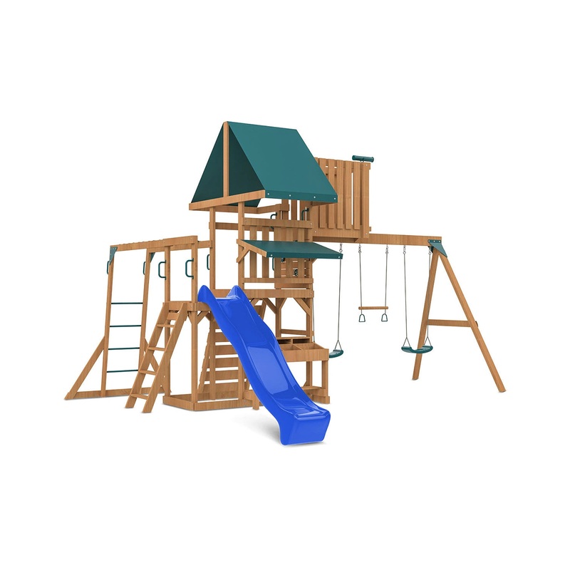 Lifespan Kids Walton Play Centre Set with 2.2m Blue Slide