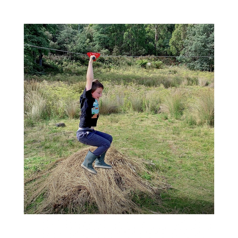 Lifespan Kids Woomera Flying Fox plus Red Monkey Swing