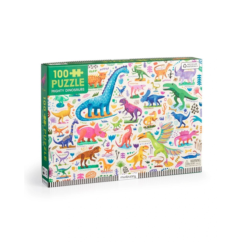 Mudpuppy Mighty Dino 100 Piece