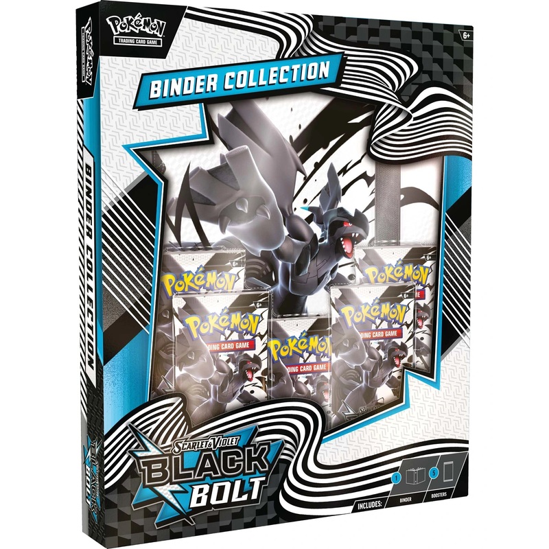Pokemon TCG Scarlet & Violet 10.5 Black Bolt Binder Box