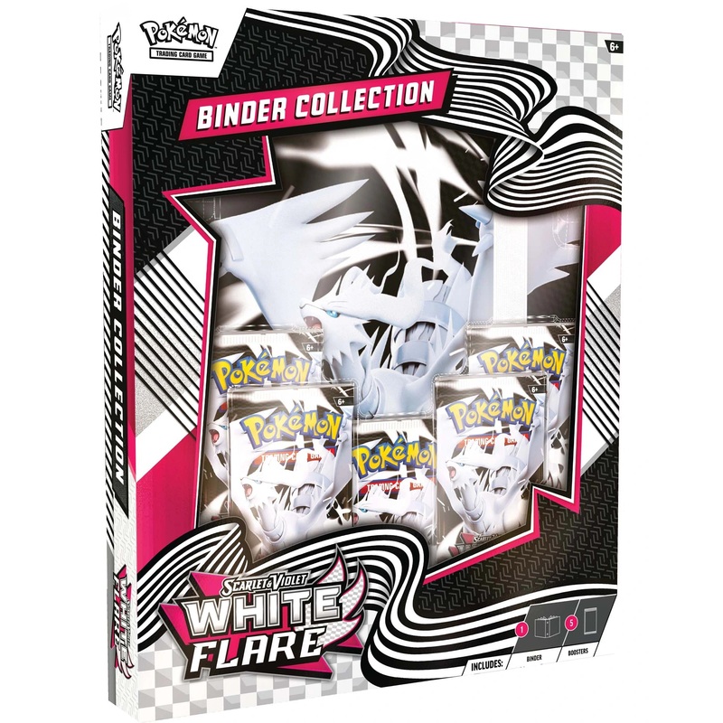 Pokemon TCG Scarlet & Violet 10.5 White Flare Binder Box