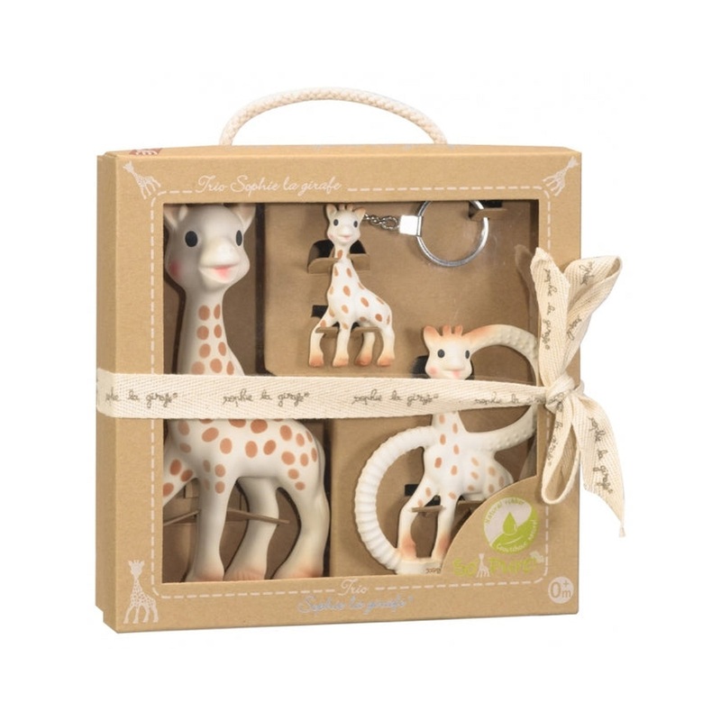Sophie The Giraffe So Pure Trio Gift Set